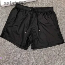 Summer Men Nylon Swim Shorts Fashion Designer Gentleman Side Pockets Swimear Boy Zipper Closure Back Pocket Tonal Drawcord Short Pants X7KQ