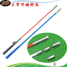 The weight of the stainless steel weighted club head of the golf swing practice stick indoor and outdoor exerciser is adjustable with 240227