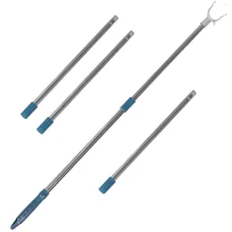 Hangers Clothes Rail Retractable Poles Adjustable Detachable Clothesline Rod Reach Stainless Steel Sticks