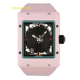 Automatic Mechanical Watch RM Wristwatch Rm16-01 Automatic Mechanical Watch Womens Series Rm16-01 Mosquito Incense Ceramic Hollow Womens Limited