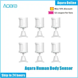 Kontrolle 100% Original original Aqara Human Body Sensor über Android iOS Smart Body Bewegungssensor Zigbee -Verbindung für Xiaomi Mi Home App