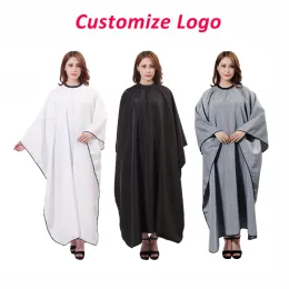 Tools Customize Extra Large Hairdressing Cape Apron Haute Couture Salon Customer Cloth Haircut Perm Dye Gown Cover Uniform U1221