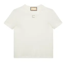 дизайнерская рубашка Совершенно новые женские рубашки Тонкий хлопок 100% женская футболка с короткими рукавами для женщин Тонкие белые чистые топы Женская футболка Футболка с коротким рукавом футболки