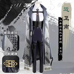 cosplay Anime Costumes Konoe Mina Cosplay Game Blue Profile Role Playing Party Set Coat Shirt Pants Anime Costume Girl HalloweenC24321