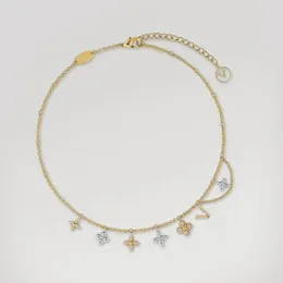 Kleine mehrfarbige Blumen-Halskette für Damen, Emaille-Leer-Wih-Do-Anhänger-Halsketten, kristallplattiert, Silber, Gold, Rero-Vinage, schwarze Kette, Perlen-Designer-Schmuck