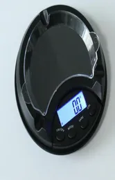 Ashtray Weight Scale Digital electronics balance Household Jewelry Scales Kitchen LCD display 500g01g 200g001g6803729