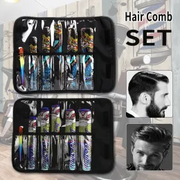 Verktyg Professional Barber Hair Cuting Comb Organizer Set Hairdressing Seamless Clip Rat Tail Combs Haircare Stylist Tool Set