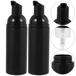 Aufbewahrungsflaschen 3 Stück Blasenflasche Handseifenspender Schäumende Pumpe Shampoo Funkelnde kleine Kunststoff-Mini-Reisewimpern