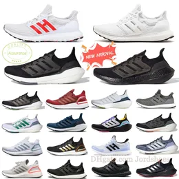 Löpare ultraboosts 20 ub män kvinnor löpskor tränare 6.0 4.0 5.0 DNA Ultra Core Triple Black White Solar Blue Metallic Tech Indigo Purple Dash Grey Designer Sneakers