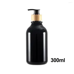Flytande tvåldispenser 300/500 ml Pet Plast Tjockad Press Shower Gel Tom Bottle Shampo Pump Container Badrumstillbehör