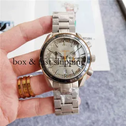 Chronograph SUPERCLONE Watch World o m e g Awatches Armbanduhr Luxus Dsinr Marke Faous Chaoba Fiv Ndl Ros Circl Ry Stl Band montrede