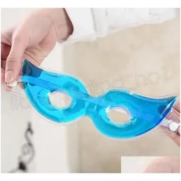 Party Masks Therapeutics Soothing Beauty Eye Mask Reusable Ice Cold Gel Relaxes Tired Eyes Diary Cool Protective Masr M21 Drop Deliv Dhx2W
