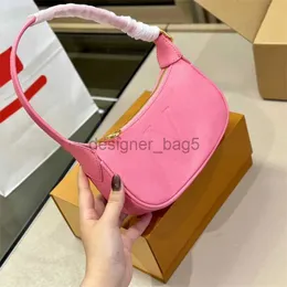 10A quality Ladies Hobo mini moon bag designer handbag Woman Purses Exquisite V Shoulder Bags Embossing Clutch Bag Luxury Underarm Package