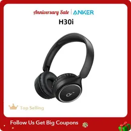 携帯電話のイヤホンBy Anker H30iワイヤレス耳ヘッドフォンワイヤレスBluetoothヘッドフォンBluetoothヘッドフォン5.3ヘッドフォンQ240321