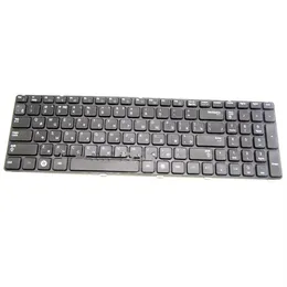 Rosyjska klawiatura zastępcza laptopa dla Samsung R580 R590 R590E R578 E852 RU Layout