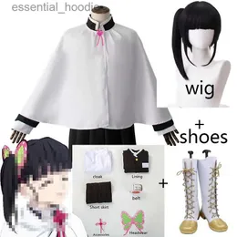 Cosplay الأزياء الأنيمي Kanao Tsuyuri لعب الأدوار لشركة Wig anime Kimetsu لعب الأدوار لحفلة عيد الهالوين clothingc24321