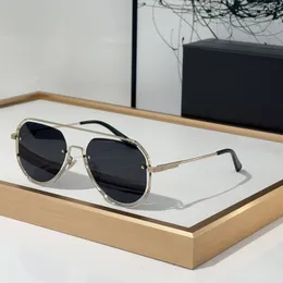 Klassische runde Sonnenbrille Tom Brand Ford Designer SPR85 Brillen Metall schwarzer Rahmen Sonnenbrille Herren Damen Sonnenbrille Polaroid-Objektiv mit Box