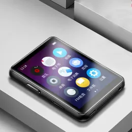 مكبرات صوت أحدث Benjie X5 Bluetooth 5.0 mp3 مشغل بنيت مكبر صوت كامل HD 2.5inch ملونة اللمس الشاشة خسارة الموسيقى HIFI