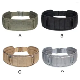 Waist Support Band Adjustable Hunting Belt Portable Buckle Girdle For Outdoor Activity Cp Drop Delivery Sports Outdoors Athletic Accs Ot4Ce