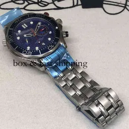 Chronograph Superclone Watch Joker Automatic Mechanical Movement Men Men Fashion Designer Watches Wristwatch Luxury Blue Automa 52