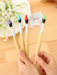 2019 selling Writing brush Ballpoint Ball pen black 07mm School Supplies black Bullet Ball pen School Office Supply SN22761889595