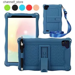 Tablet PC Case Torby 8,0 cala uniwersalna pokrywa obudowy tabletu dla Teclast P85 P80T Krzemowa pokrywa stojaka dla Teclast P80H P80X P80 Pro Phablet 8 Casey240321Y240321