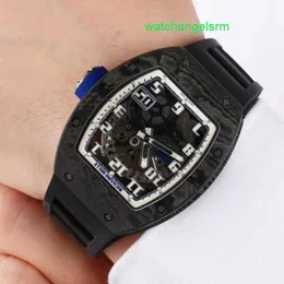 RM Watch Swiss Watch Taktik Saat RM029 Serisi NTPT Karbon Fiber Moda Sıradan Spor Sınırlı Sürüm