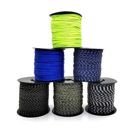 Paracord 2mm One Stand Rdzenie 100 metrów Paracord for Survival Parachute Cord Smycz Lanyard Camping Camping Camping Linia