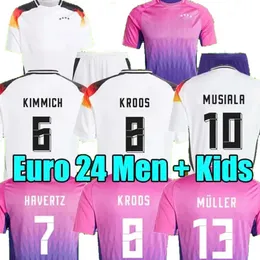 2023 2024 2025 Jogador Fãs Camisas de Futebol KROOS WIRTZ KIMMICH FULLKRUG MULLER GANBRY HAVERTZ MUSIALA SANE UNDAV TAH 24 25 National Germanys Futebol Homens Crianças