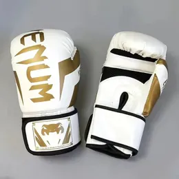 68101214oz Professionella boxningshandskar PU förtjockat MMA Fighting Sanda Training Glove Muay Thai Accessories 240318