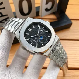 Mężczyźni kobiety nautilusity 5740 Automatyczny ruch mechaniczny Watch Waterproof Watches Cool Fashion Na rękę zegarek na rękę ze zegarem ze stali nierdzewnej