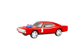 Динамики EONKO WS1968 Dodge Challenger Беспроводная Bluetooth-колонка в форме автомобиля с TF USB FM Громкая связь TWS Светодиодный дисплей Светодиодная подсветка