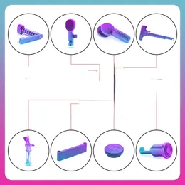 إكسسوارات المتلقي العالمية LDT المعدنية السريعة والبطاقة البطيئة لبطاقة الجهاز الزر تينون ، شريط العقبات وحارس القوس