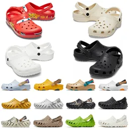 2024 Top Fashion Salehe Bembury Echo Clogs Designer-Hausschuhe Charms Slides klassische Clogs Crostile Crocodile Plateau Damen Herren Sandalen Slipper All-Terrain Slider