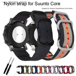 Suunto Çekirdek Naylon Strap Yedek Tuval Bileği için Bando Bandını İzle, Suunto Çekirdek Smart Y240321