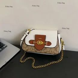 Messenger çantaları marka blok zinciri klasik brie bir omuz crossbody moda domuz burun çantası kadın el çantası