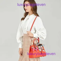 Hremms Kelyys Classic High End Designer Fashion Bag для женской сумки для темперамента женская сумочка для шелкового шарфа 2024