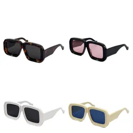 Populära designer solglasögon för kvinnor retro solglasögon Mens konkava konvex stereoskopisk ram Gafas de Sol Shades Cool Gift FA084 H4