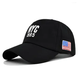 Ball Caps Brand NYC Denim Baseball Cap Men Women Temproidery Letter Jeans Snapback Hat Casquette Summer Sports USA HOP CE533