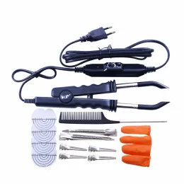 Connectors Professional Variable Adjustable Heat Control FLAT PLATE Fusion Hair Extension Keratin Bonding Salon Tool Heat Iron Wand