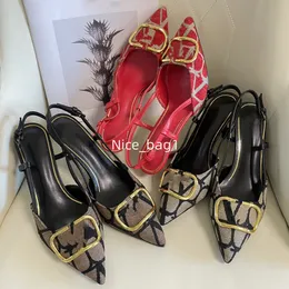 Spitzen-Sandalen mit hohen Absätzen für Damen, spitze Zehen, Pantoletten, neue Mode, Höhe 4, 6, 8, 10 mm, Stiletto-Absätze, Party-Absätze, Stil, Sommer, Frühling, Leder- und Gummisohle 34–41