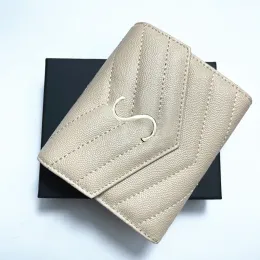 Nyckelpåse Luxurys designer kuvert kvinnor handväska nyckel plånböcker läder pass mode purses korthållare plånbok