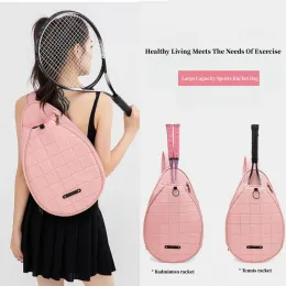 Bags Tennis Bag 2023 New Women's High Beauty One Shoulder Crossbody Children's Handheld Sports Men's Large Capacity Badminton Bag