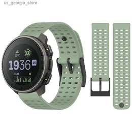 Suunto 9 Peak Pro Suunto 5 Peak Beltの交換用ブレスレットY240321のためのSile Sportsベルトを見る