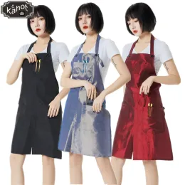 Tools Salon Profession Hairdresser Antifouling Waterproof Work Apron Barber Assistant Coffee Restaurant Nail Shop Work Clothes Apron