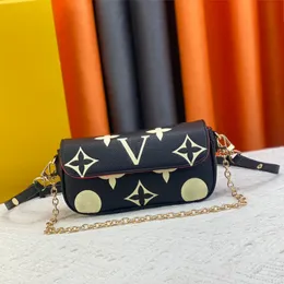 مصمم الأدوار سلسلة حقيبة فاخرة نساء كروسوديو هوبز صغير كيس كيس كيس حقيبة محفظة.