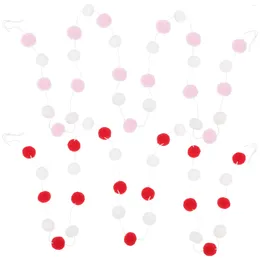 Party-Dekoration, 2 Stück, zum Aufhängen, Schnüre, gut gemacht, Valentinstag-Dekorationen, Kugeln, Anhänger, schmückt für die Dekoration im Innenbereich