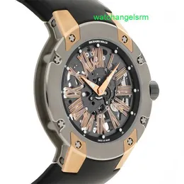 Crystal Automatic Wrist Watch RM Wristwatch RM033 Extra Flat Titanium Car Men's Watch RM033 Amti Sea