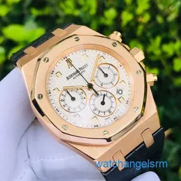 Famoso relógio de pulso emocionante ap relógio de pulso série millennium 18k ouro rosa relógio mecânico automático masculino 26022or oo d088cr.01 produtos de luxo