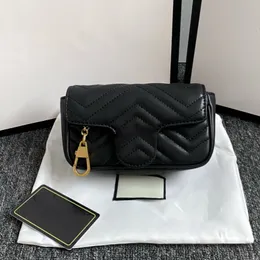 Top Designer Umhängetasche Frauen Umhängetasche Luxus Marke Geldbörse Klassische Mini Kette Handtasche Leder Brieftasche